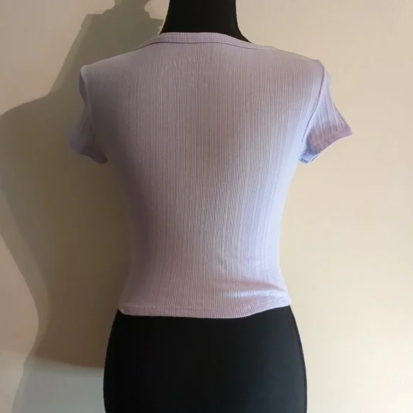 THE OG TEE COLLECTION AERO lavender Shrunken Tee, Women's Small - Picture 4 of 6